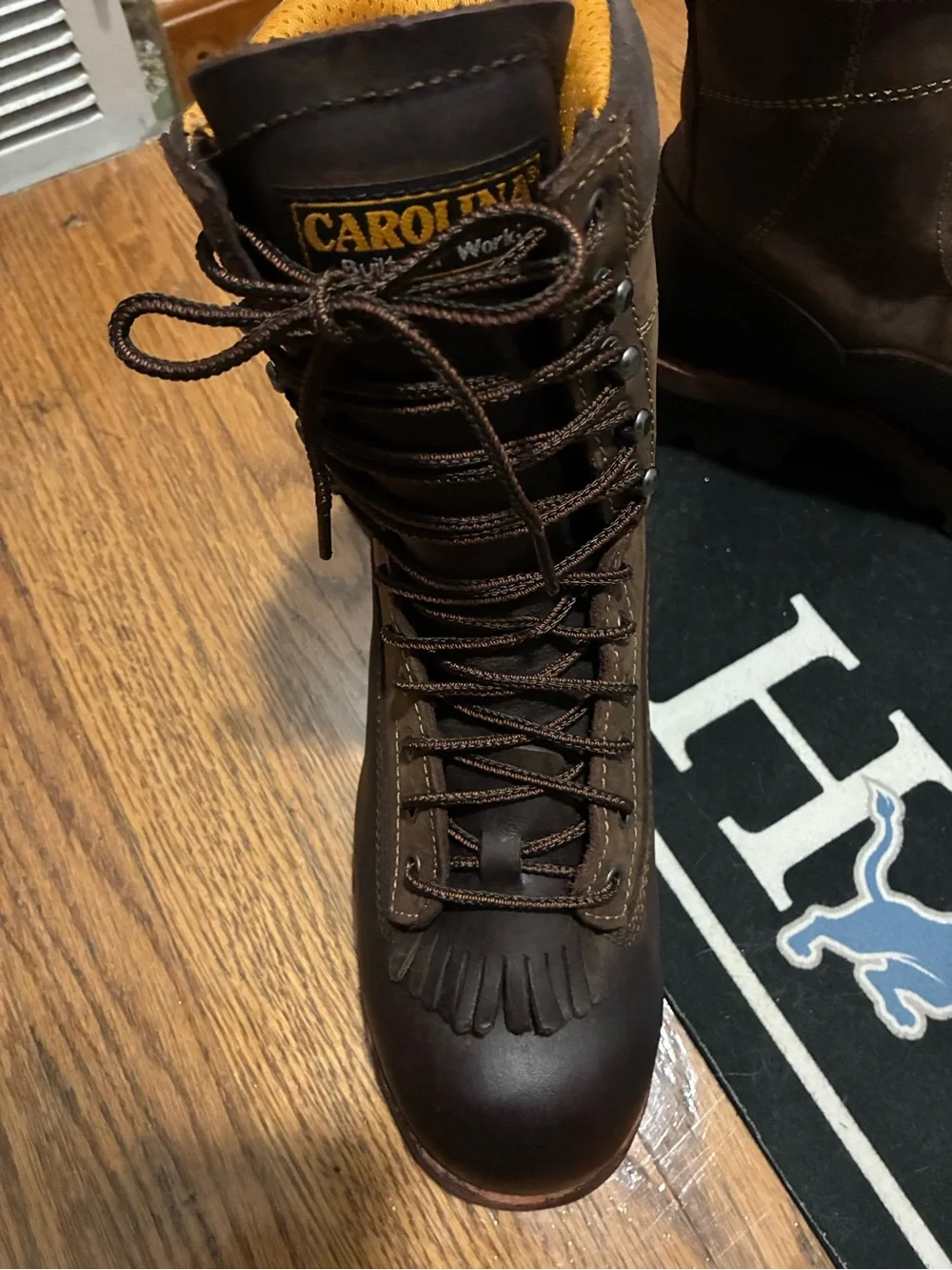 Carolina Men's Brown Work Boots - Brown